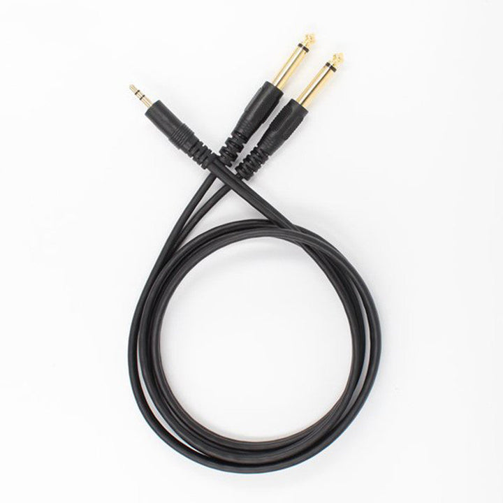 3.5 To 6.5 Audio Cable, Two-core One-to-two Male-to-male Computer Mobile Phone Mixer Power Amplifier Cable