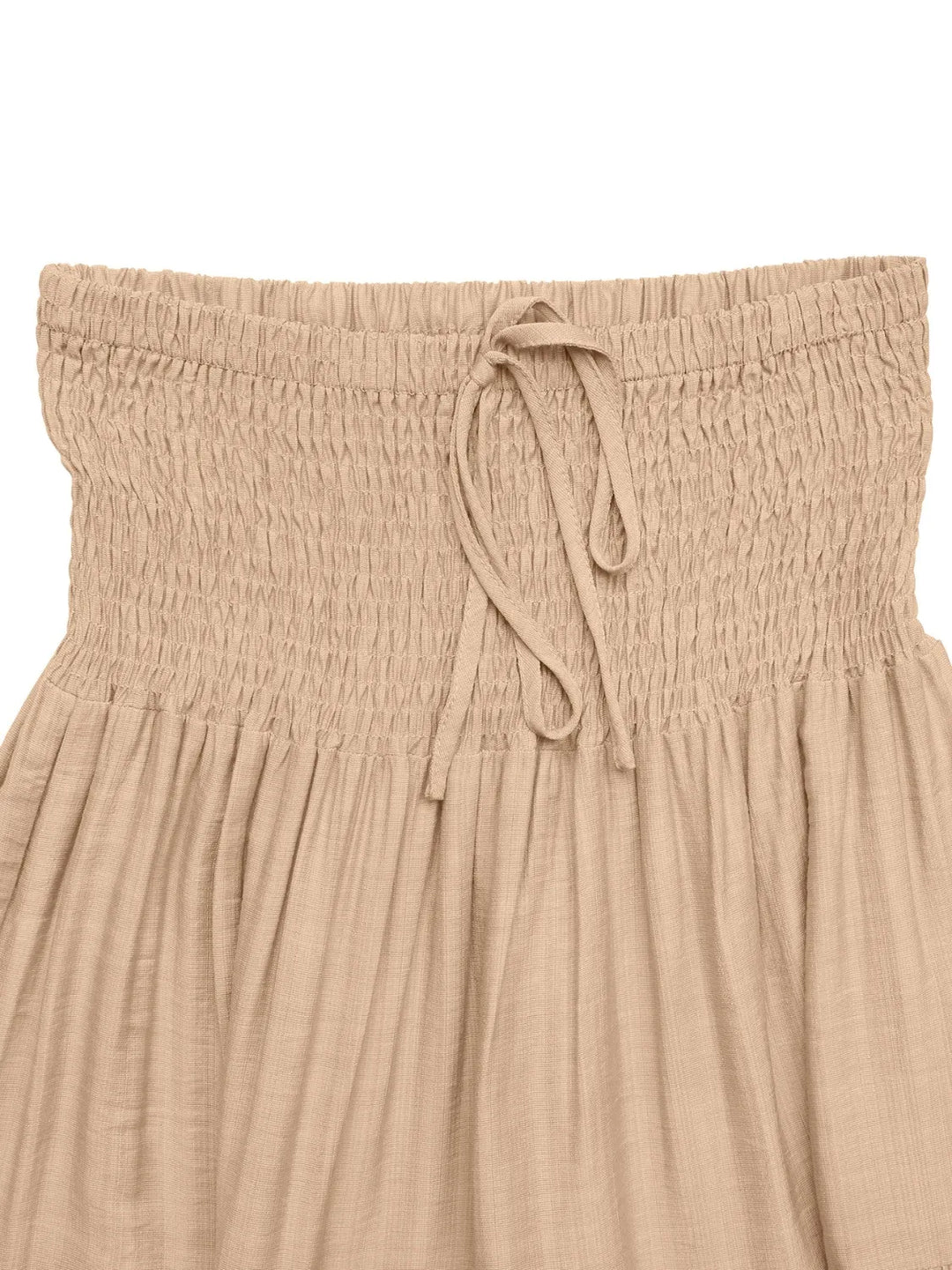Smocked Tiered Skirt