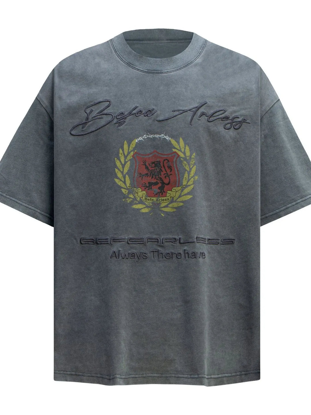 Men's Graphic Round Neck Short Sleeve T-Shirt