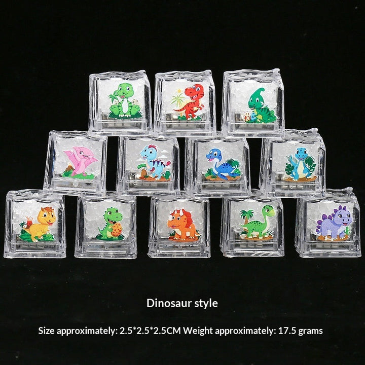 LED Colorful Sensing Flashing Ice Cube Light