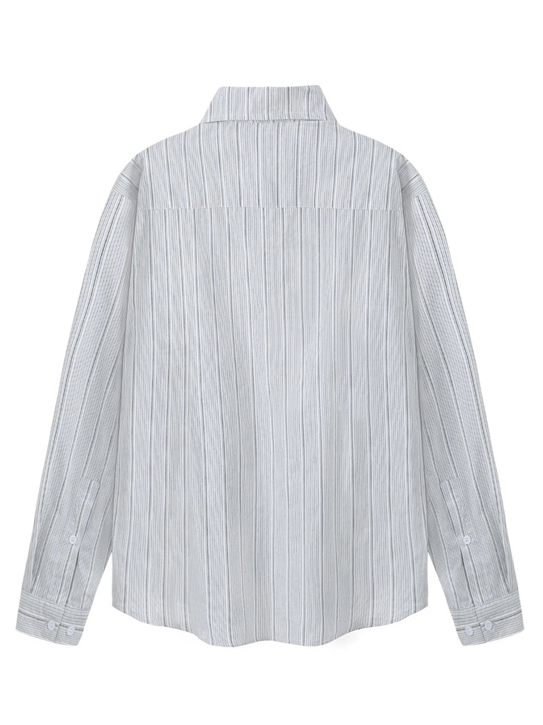 Men's Divinity Angel Striped Button-Up Shirt