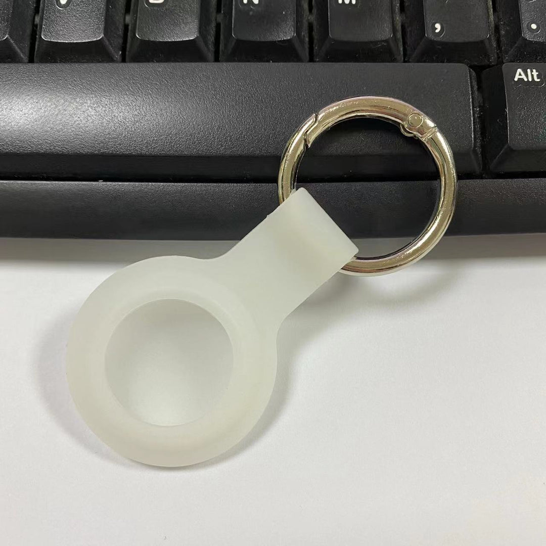 Suitable For Airtag Locator Tracker Anti-lost Keychain Waterproof Silicone Protective Case