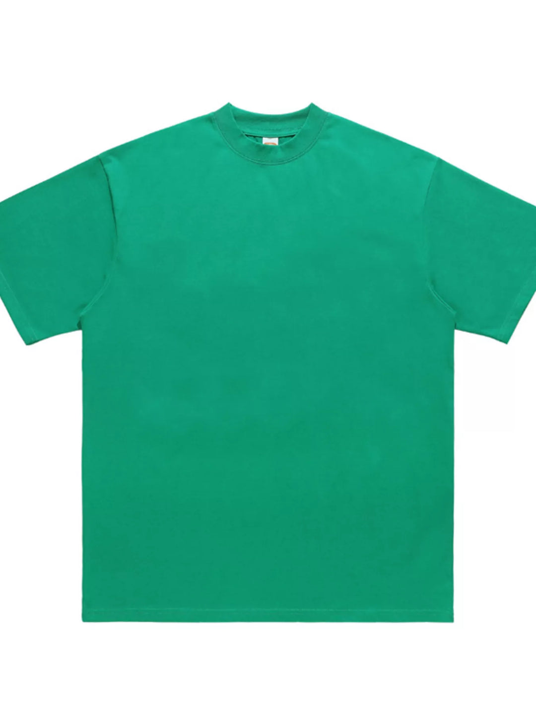 Men's Oversized Solid Color Crew Neck T-Shirt