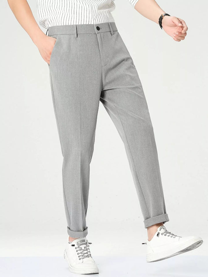 Men's Loose Fit Straight Leg Pants