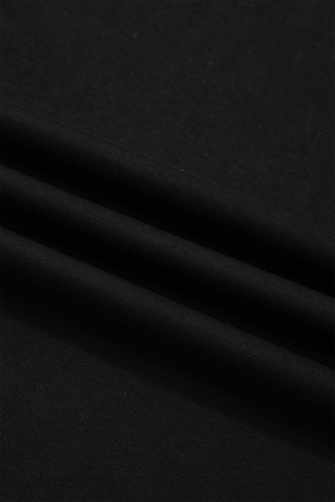 Black Casual Solid Short Sleeve Top with Metal Button Details Key Features