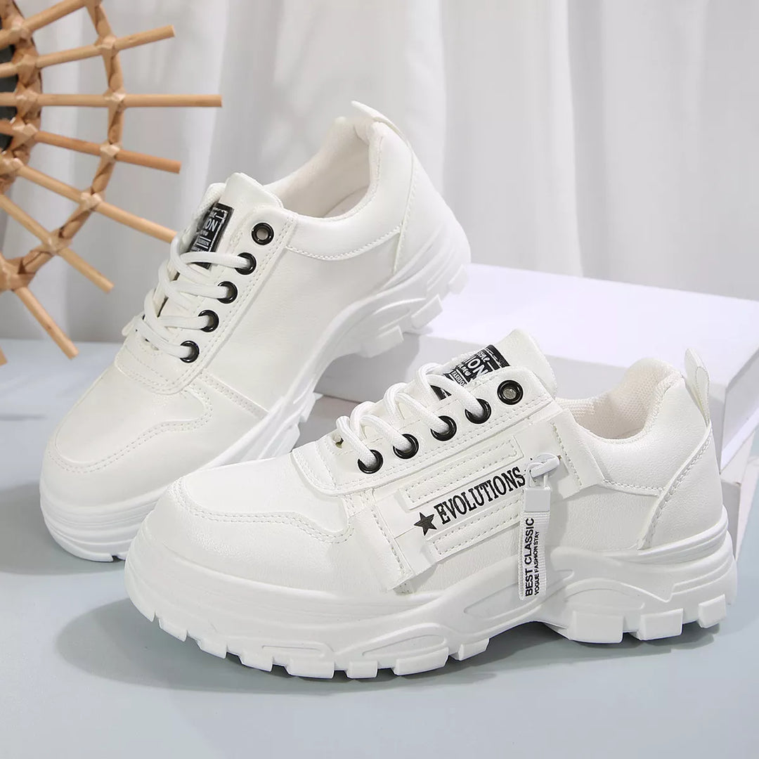 Lace Up Round Toe Athletic