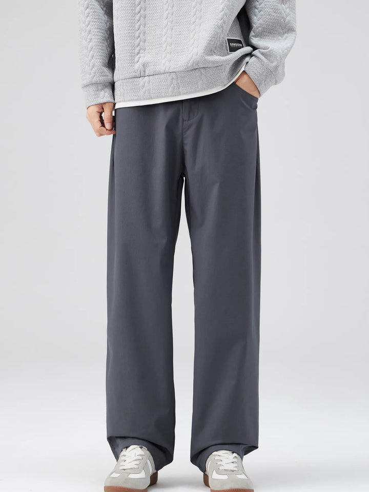 Men's Full Size Loose Fit Casual Pants Plus Size