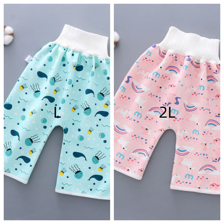 Baby leak-proof bed wetting skirt