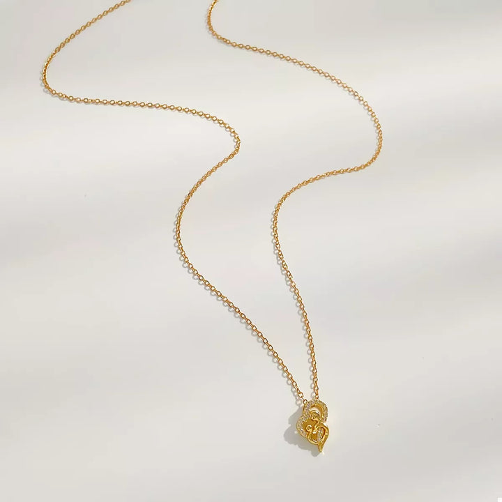 18K Gold-Plated Pendant Necklace