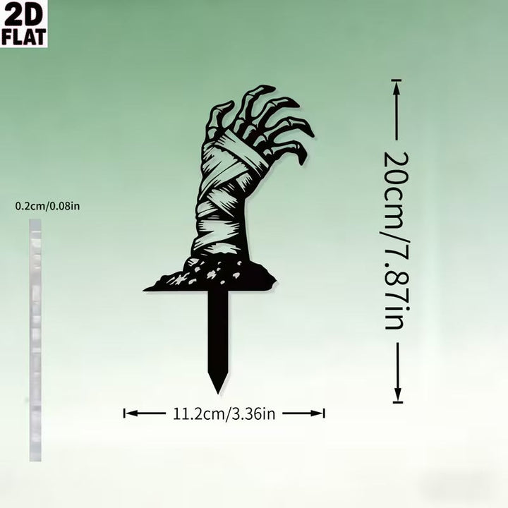 Acrylic Halloween Garden Decoration Picks