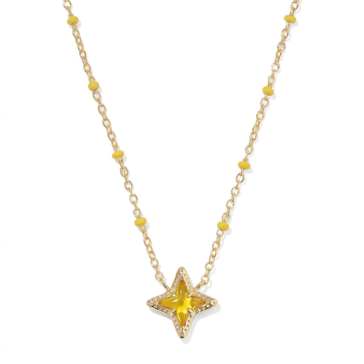 Geometric Irregular Cross And Heart Necklace
