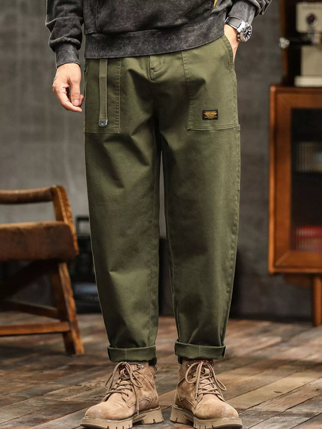 Men's Wide Leg Pants