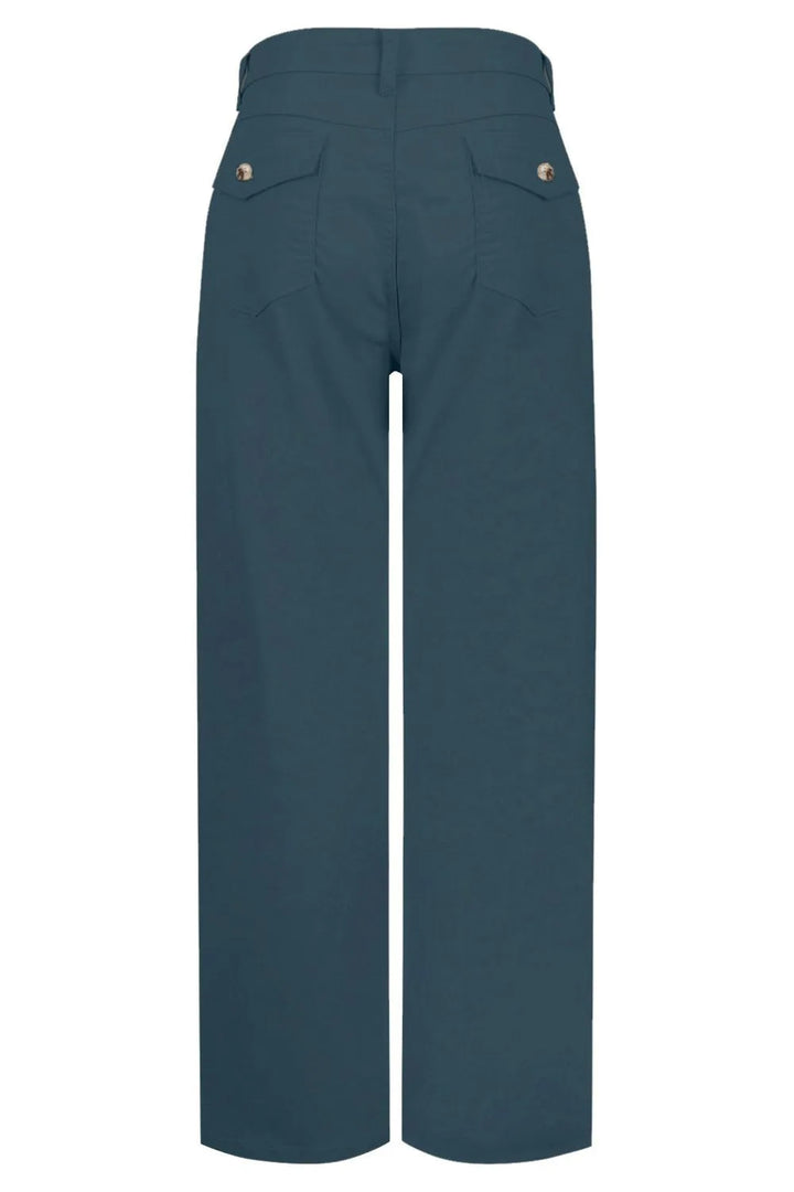 High Waist Jeans with Pockets