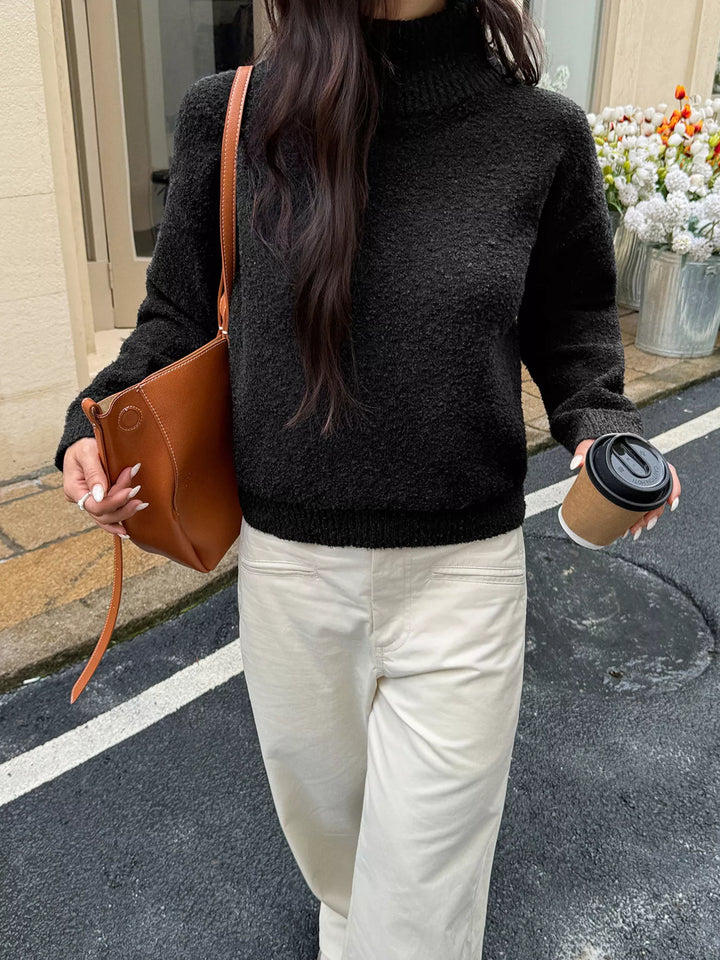 Turtleneck Long Sleeve Sweater