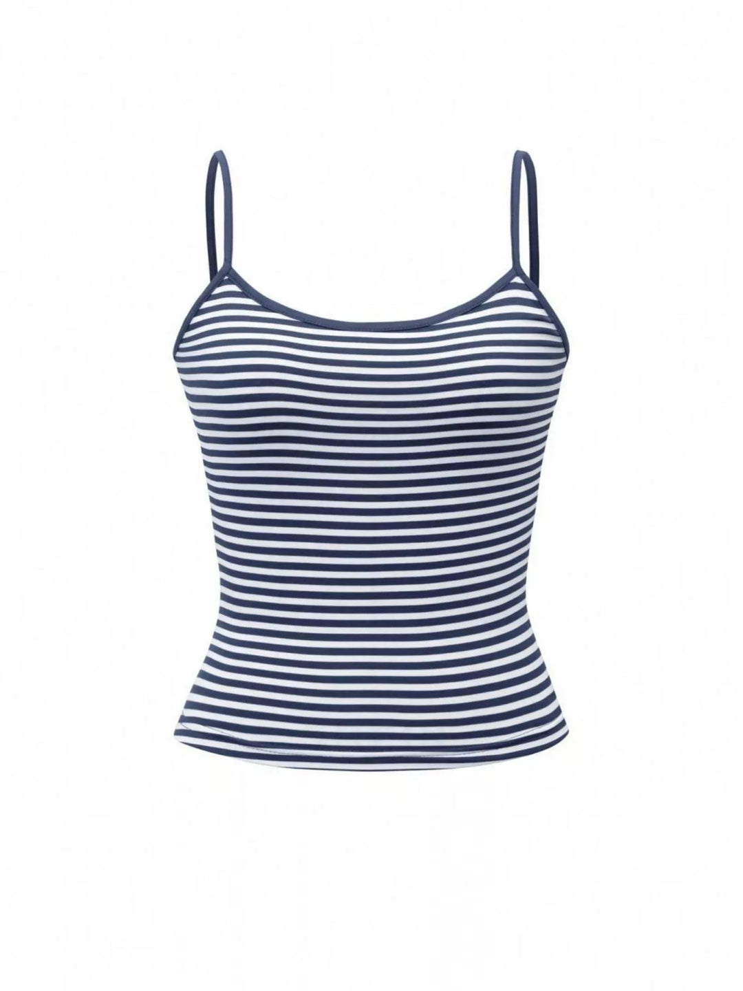 Striped Scoop Neck Cami