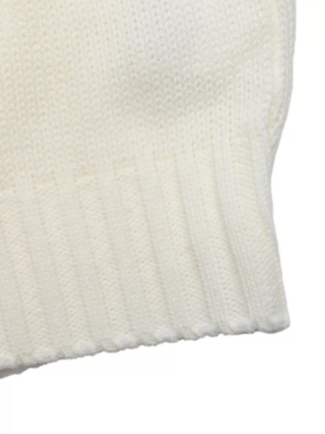 Fair Isle Pattern Round Neck Sweater