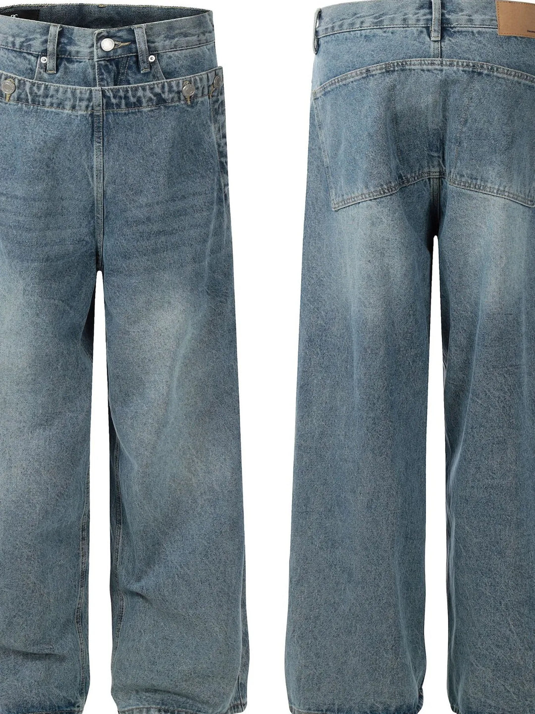 Men's Wide Leg Jeans