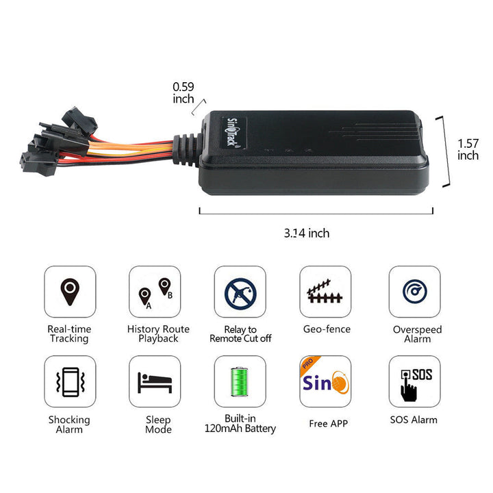 SinoTrack 2G Vehicle GPS Tracker