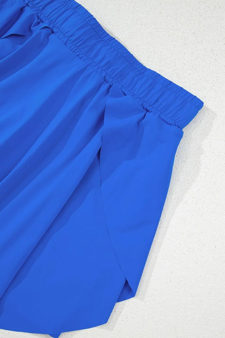 Drawstring Active Skorts