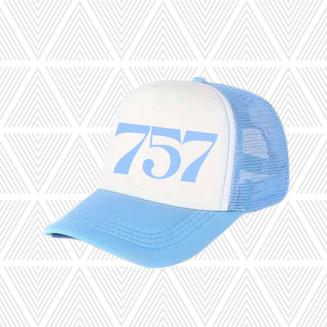 Custom Area Code Trucker Hats