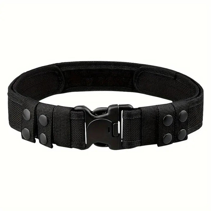 Tactical S-shaped Velcro Outdoor Hiking Belt