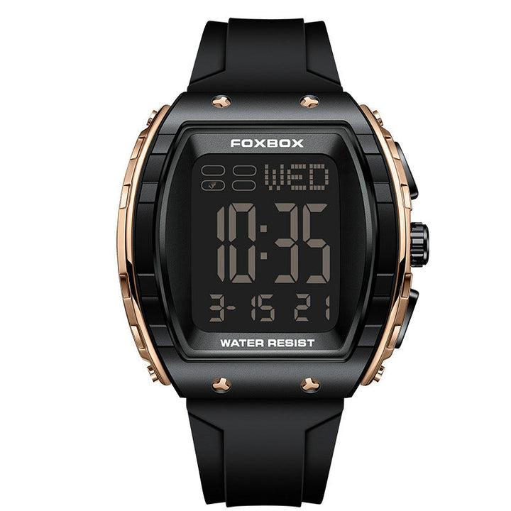 Multifunctional Mens Electronic Watch Digital Wristwatch For Students