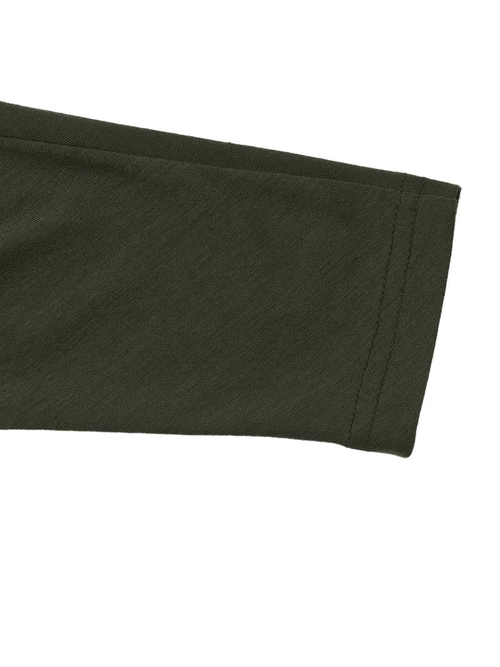 Single Shoulder Long Sleeve T-Shirt