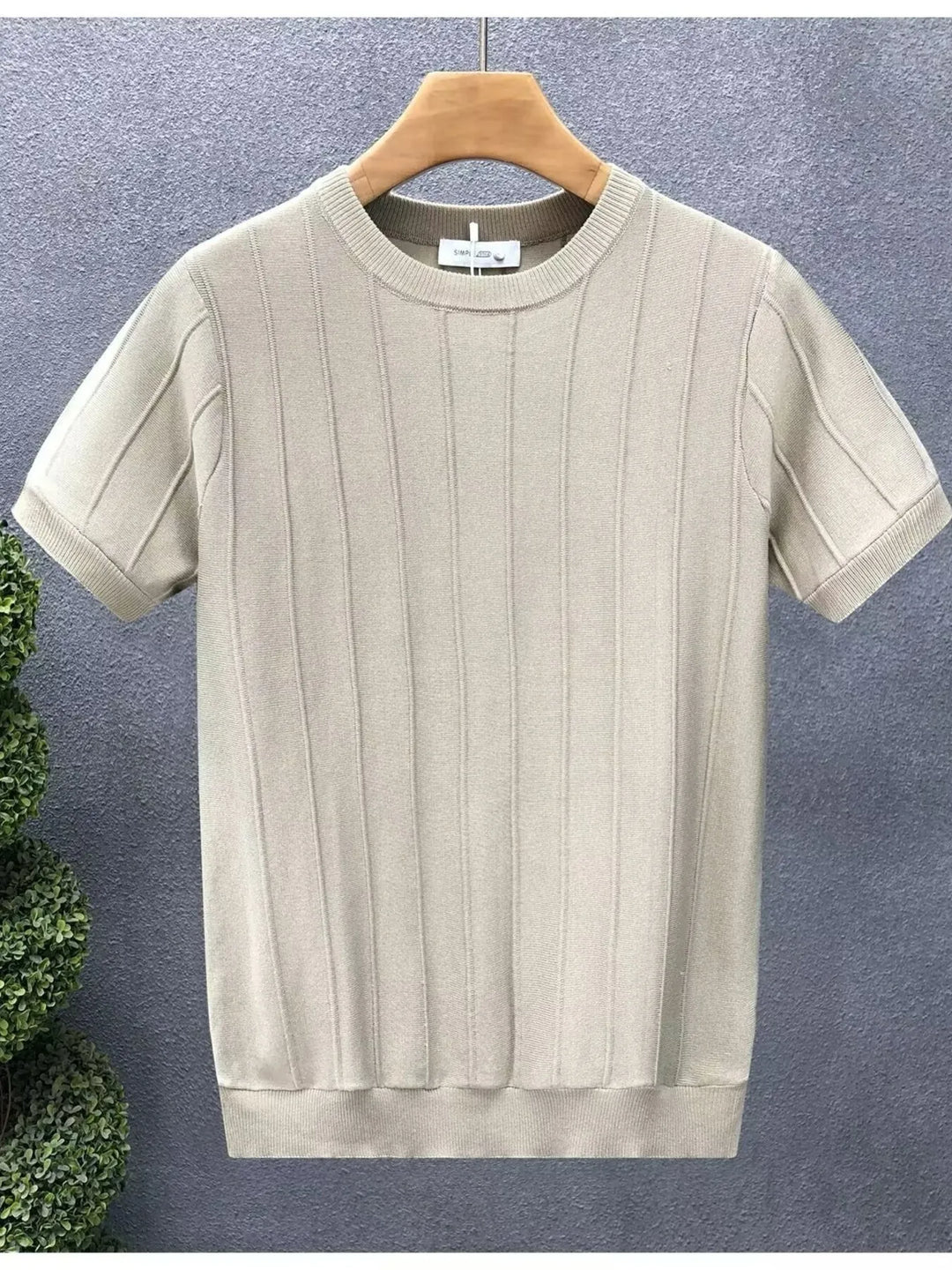 Men's Full Size Round Neck Short Sleeve T-Shirt Plus Size