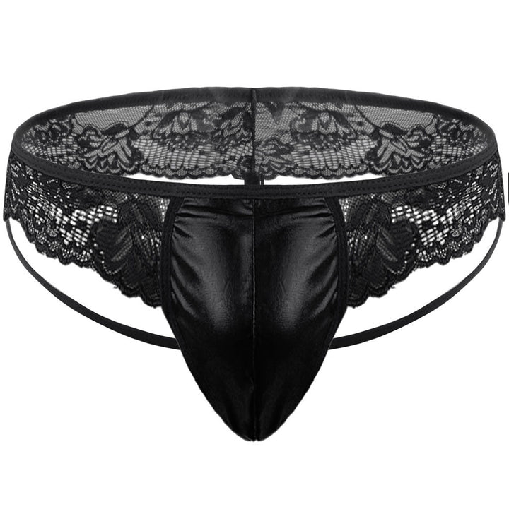 Men's Underwear Briefs Leather Lace