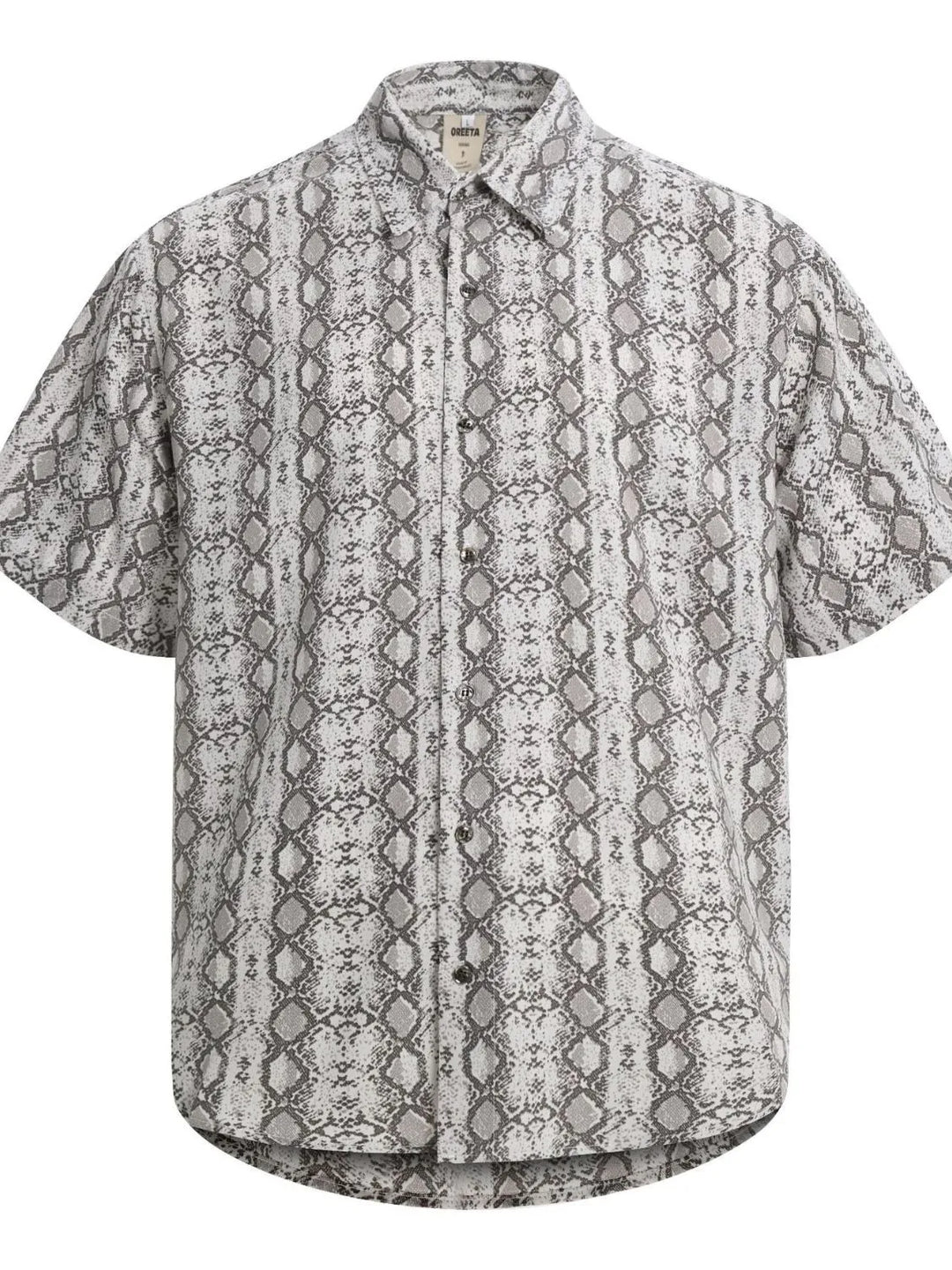 Men's Short Sleeve Button-Up Shirt