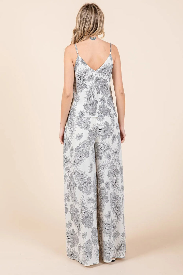 Mittoshop Paisley Print Cami and Pants Set