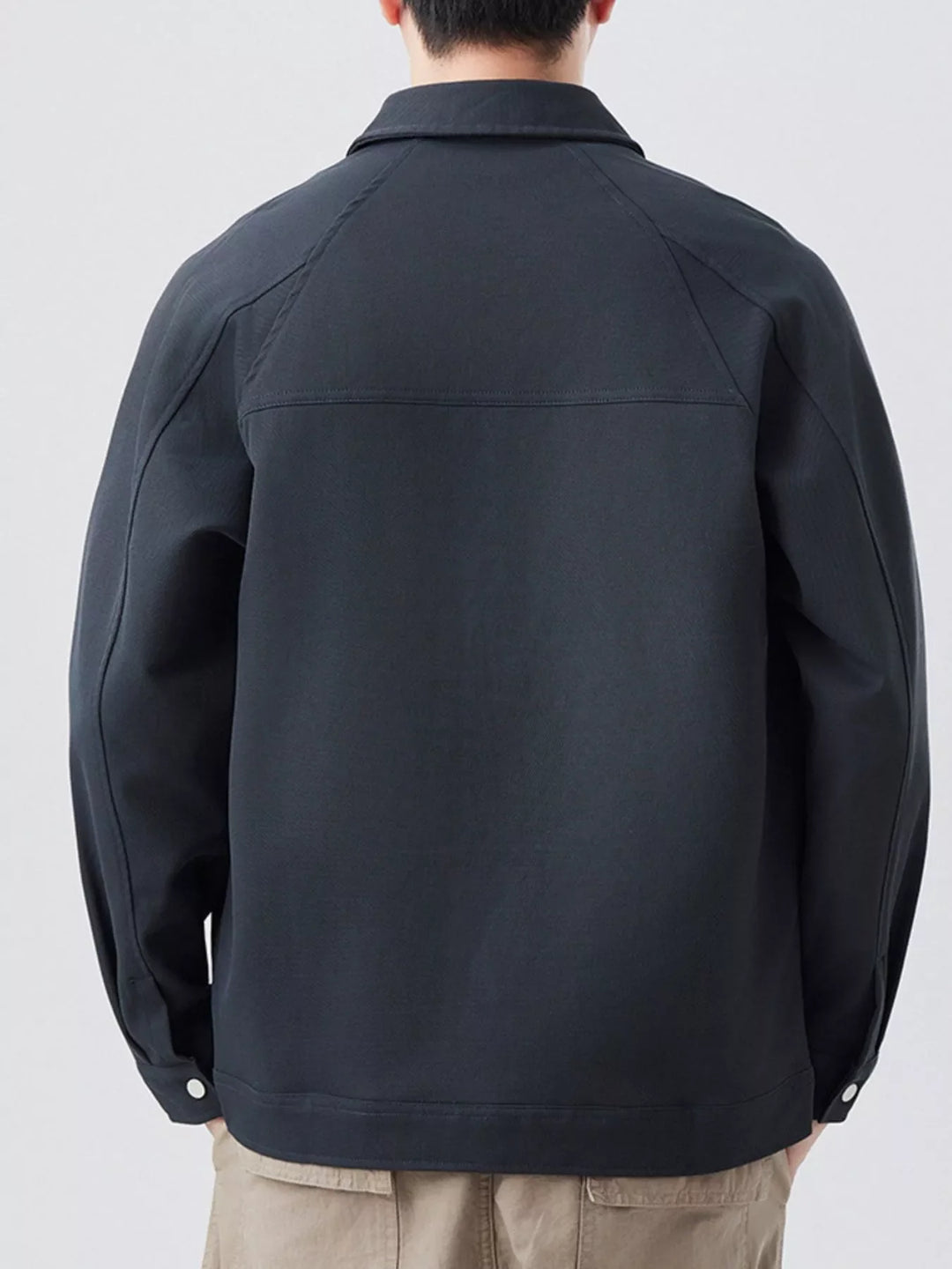 Men's Plus Size Button Up Long Sleeve Shirt