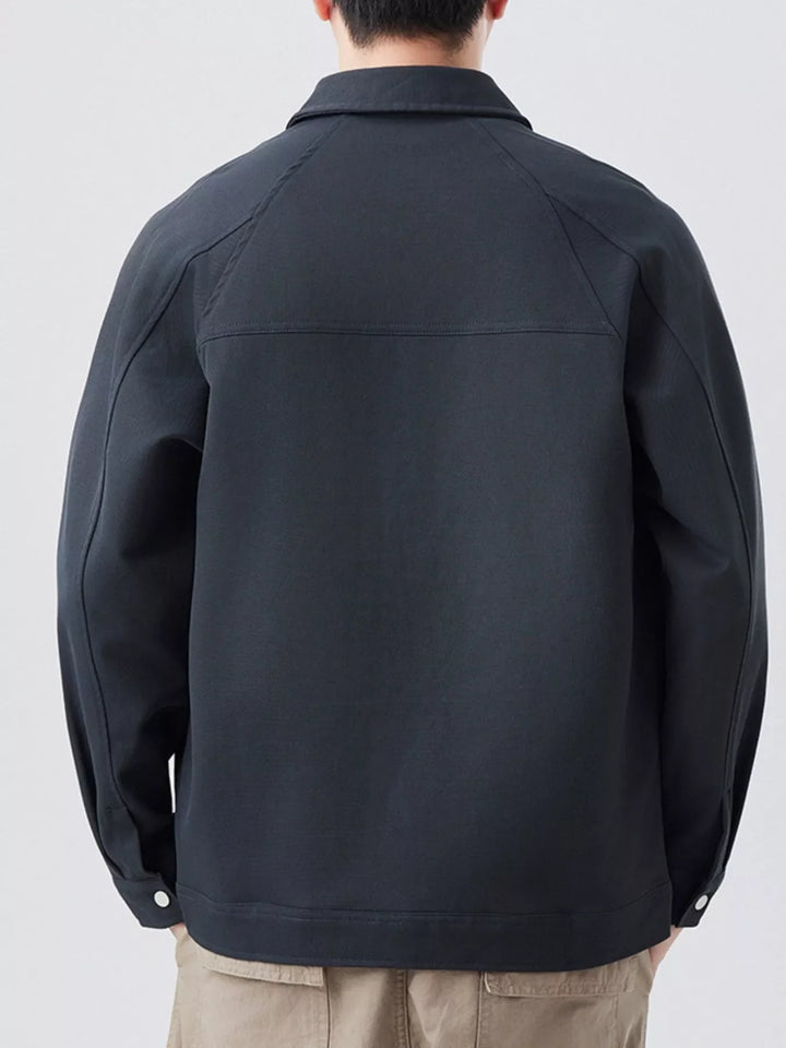 Men's Plus Size Button Up Long Sleeve Shirt