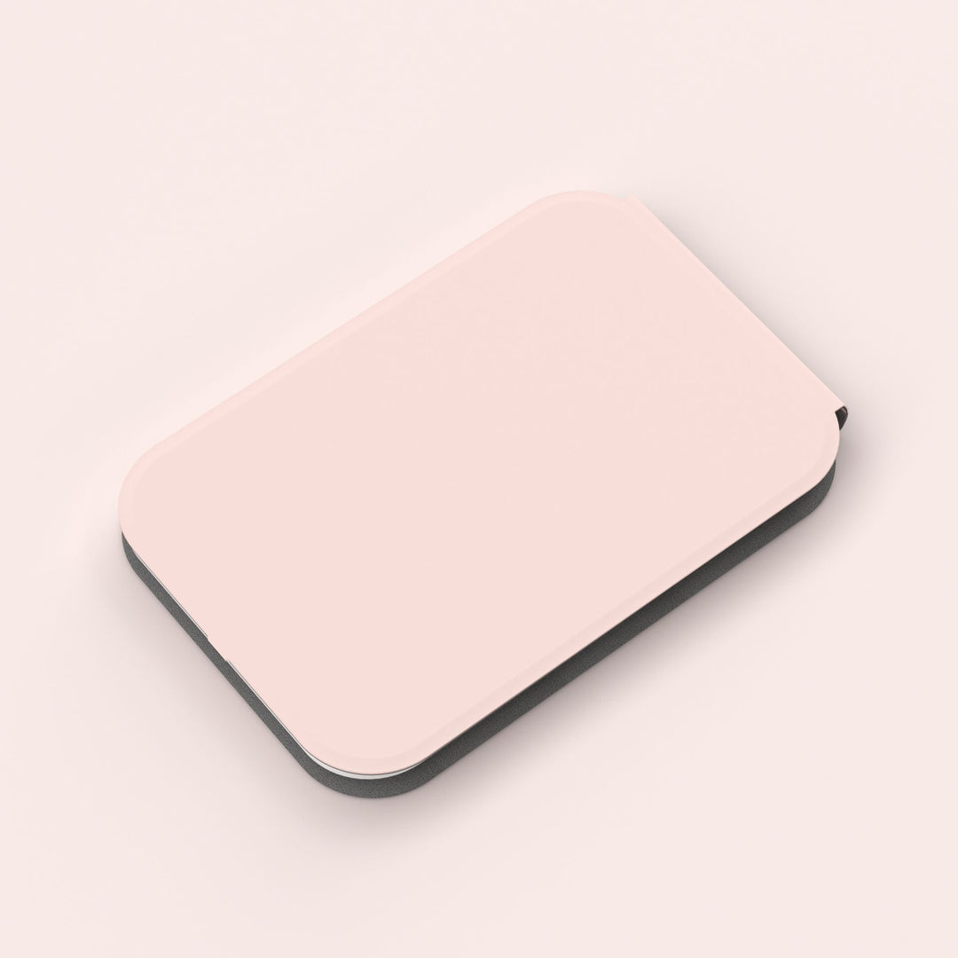 Leather-case Portable LED Folding Makeup Mirror