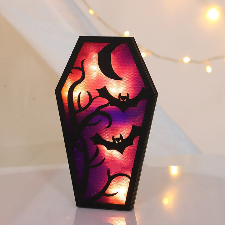 Wooden Halloween Ghost Festival Decoration