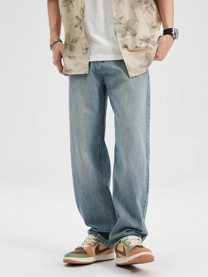 Men's Wash Relaxed Fit Jeans