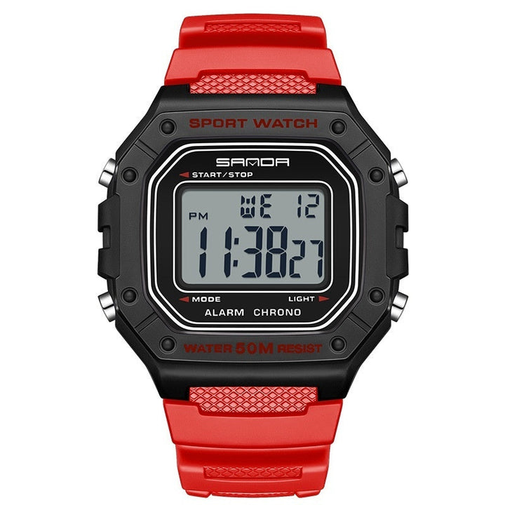 Swimming Waterproof Youth Electronic Watch Simple Alarm Clock