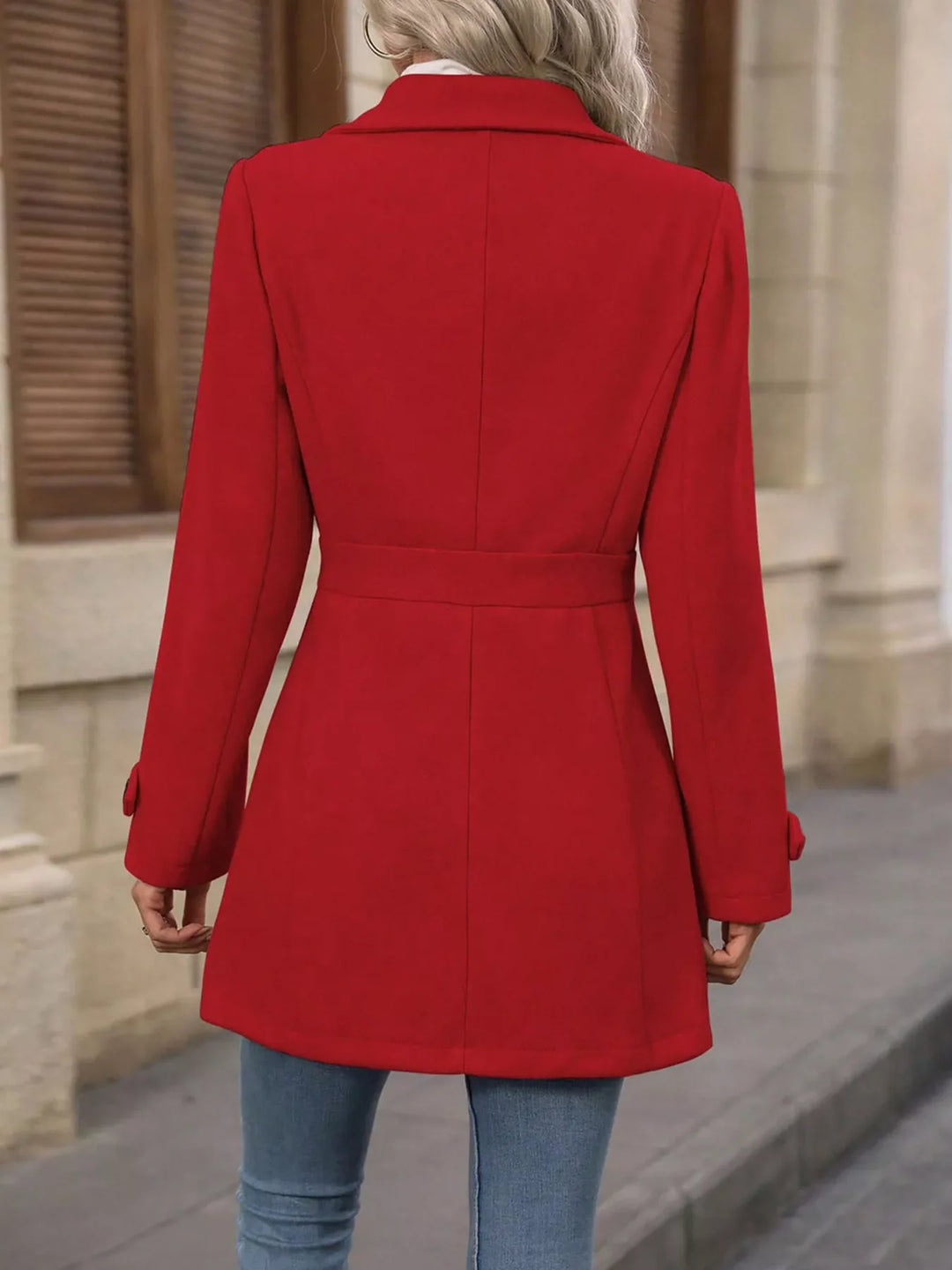 Button Up Long Sleeve Outerwear