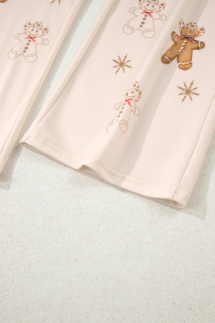 Jet Stream GINGERBREAD BAKERY Christmas Print 2pcs Lounge Set