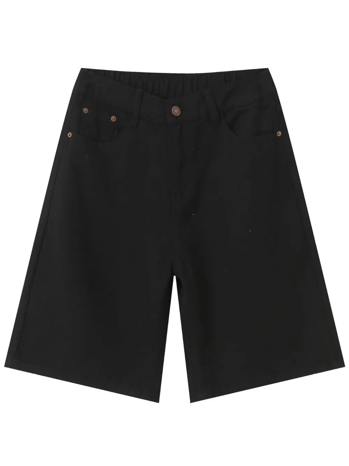 Men's Mid Rise Denim Shorts