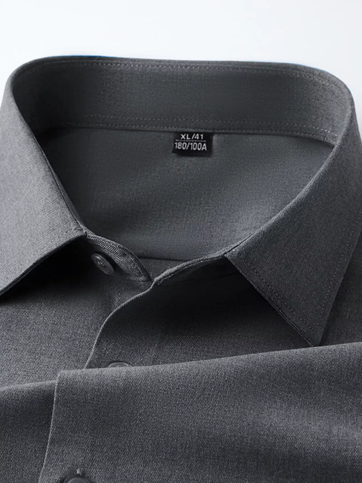 Men's Full Size Slim Fit Long Sleeve Shirt Plus Size