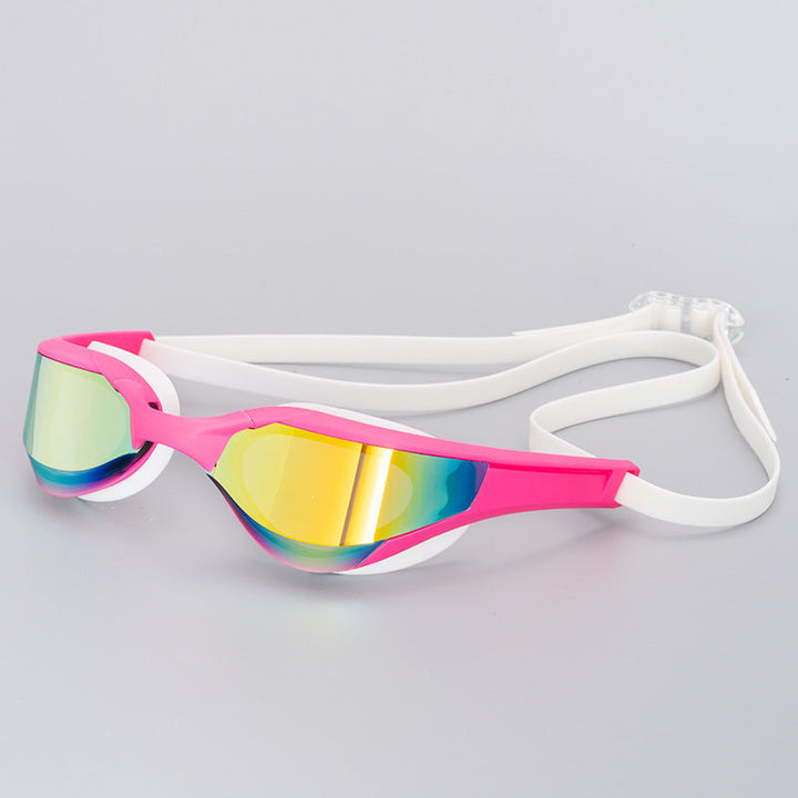 Racing HD Anti-fog Waterproof Swimming Glasses