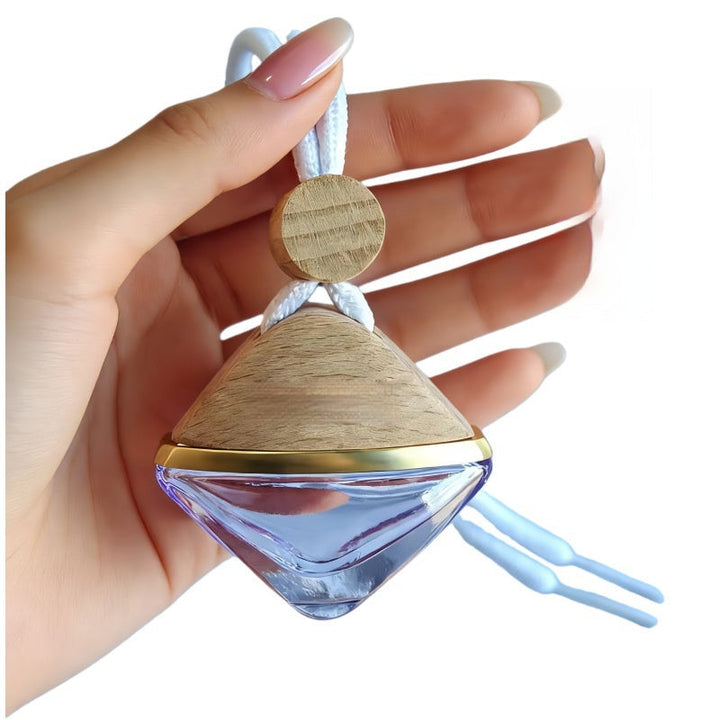 Car Air Freshener Perfume Pendant Empty Bottle