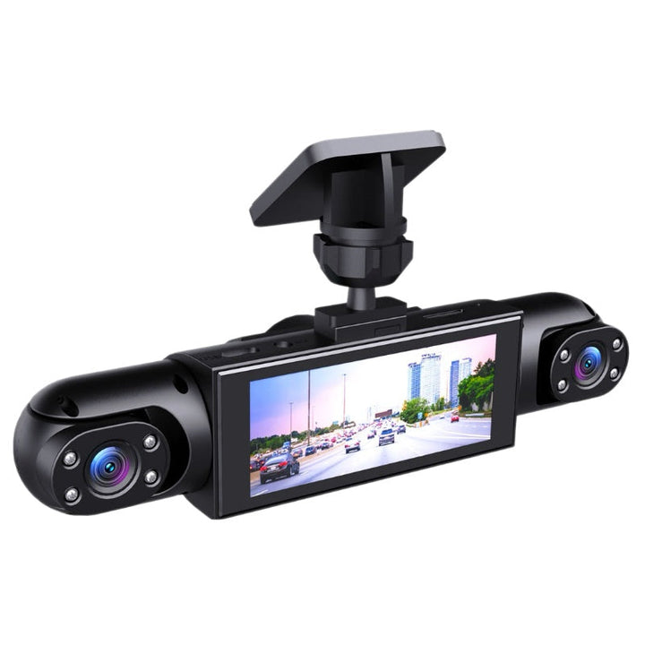 1080P High-definition Driving Recorder With Four Lenses, High-definition Night Vision, Front, Back, Left, Right Recording