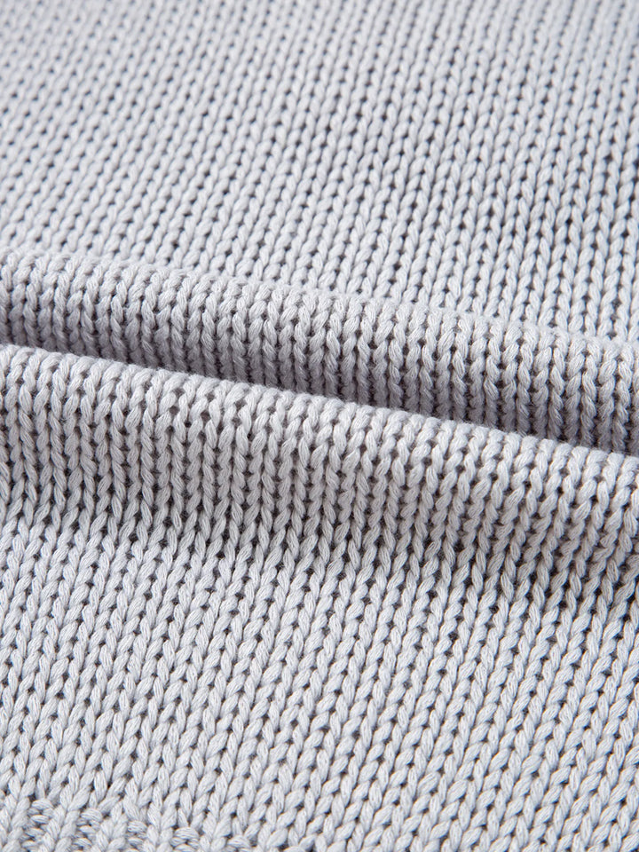Bow Round Neck Short Sleeve Sweater