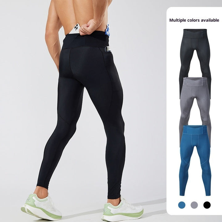 Unisex Fitness Yoga Pants Compression Stretch Leggings