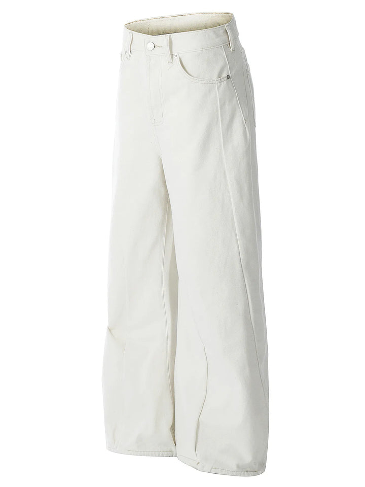 Men's High-Waist Wide Leg Jeans