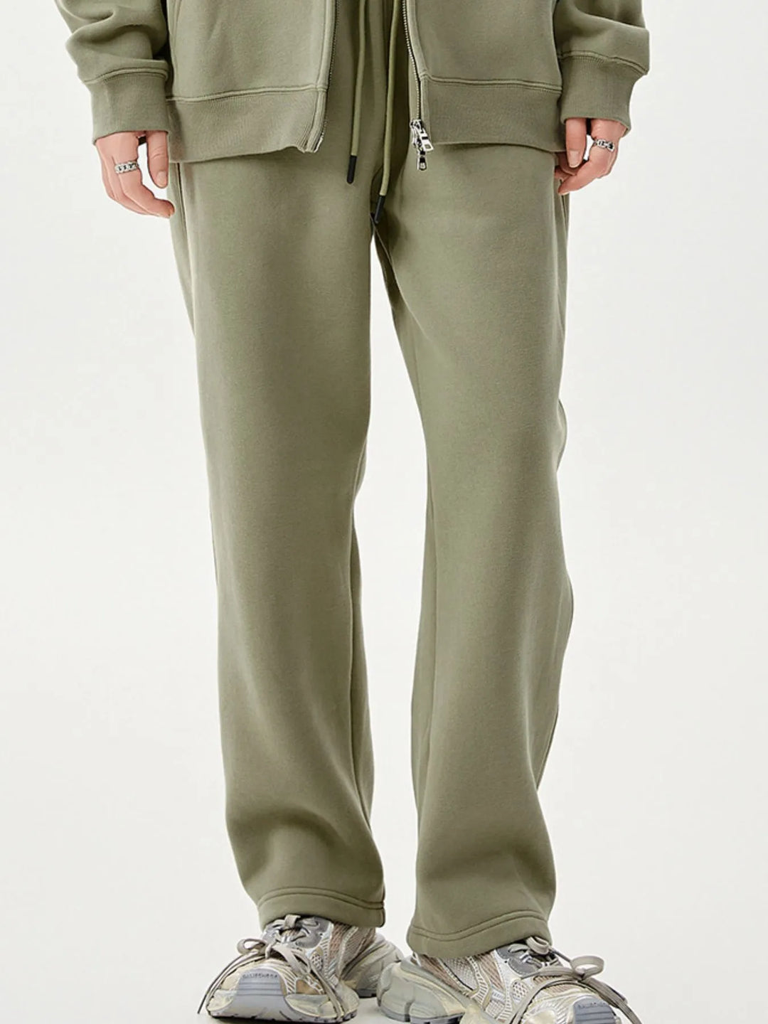 Men's Plus Size Drawstring Relaxed Fit Casual Pants