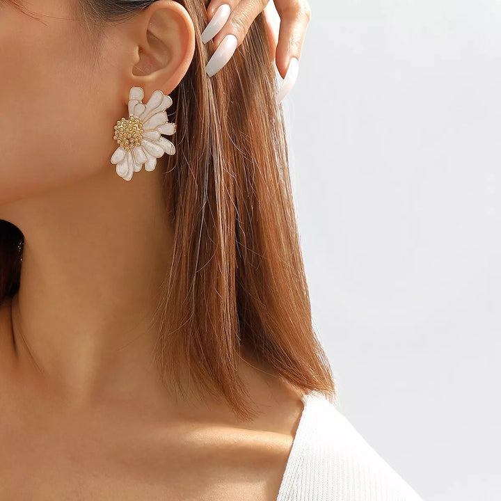 Flower Stud Earrings
