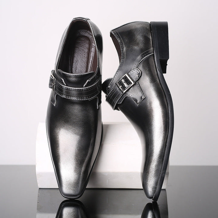 Business-casual Formal Mens Leather Shoes